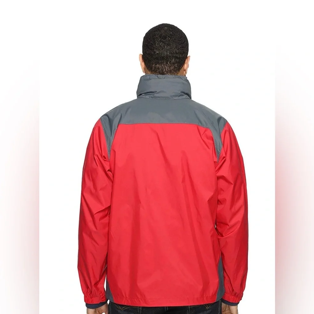 Columbia Mountain Red/Graphite Glennaker Lake Rain Jacket